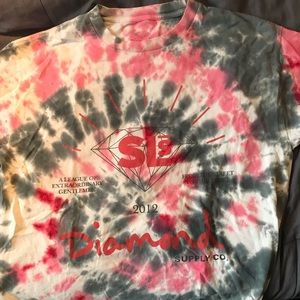 Tie-Dye Diamond Supply Co. Street league T-Shirt